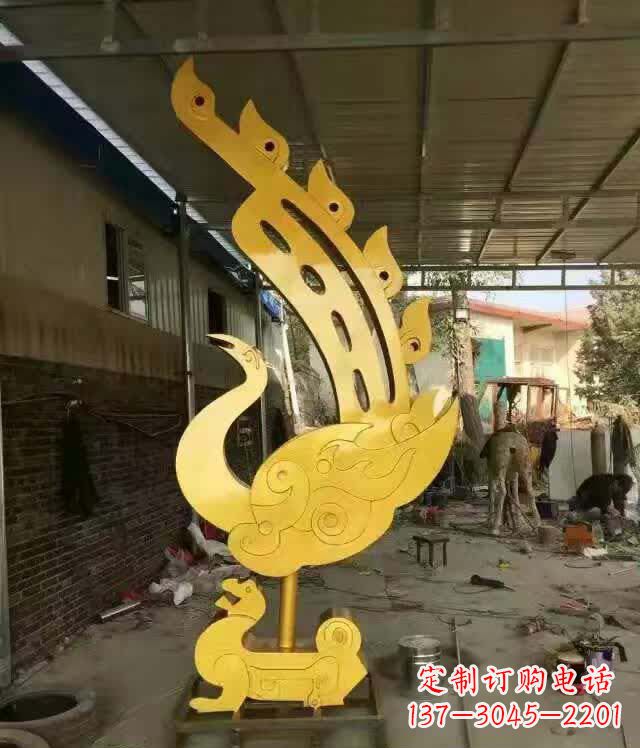 南通不锈钢铁艺凤凰雕塑