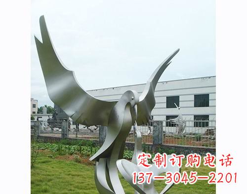 南通面世的不锈钢动物雕塑