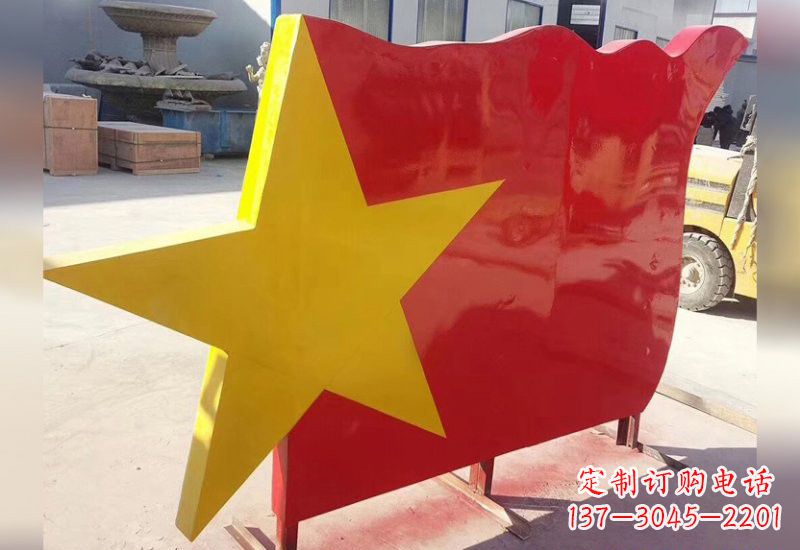 南通不锈钢五角星旗帜雕塑不只是国旗