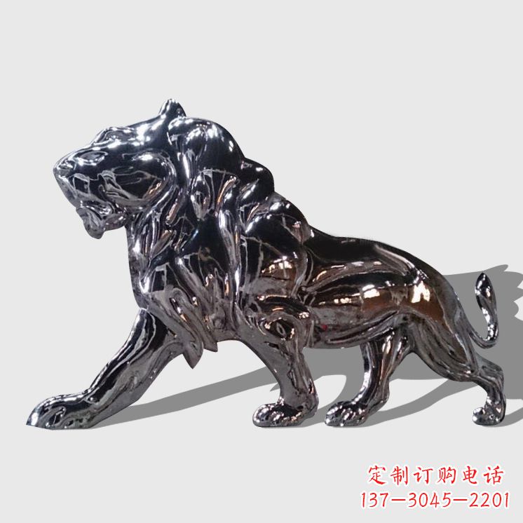 南通不锈钢西洋狮子雕塑