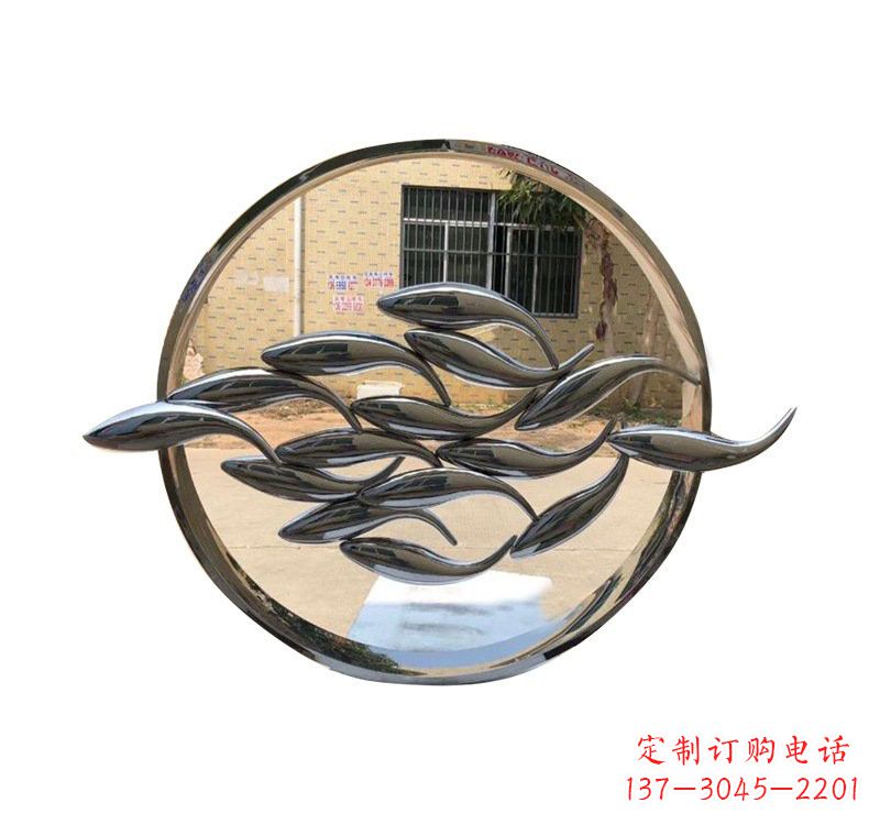 南通不锈钢圆环雕塑精美完美的艺术之作