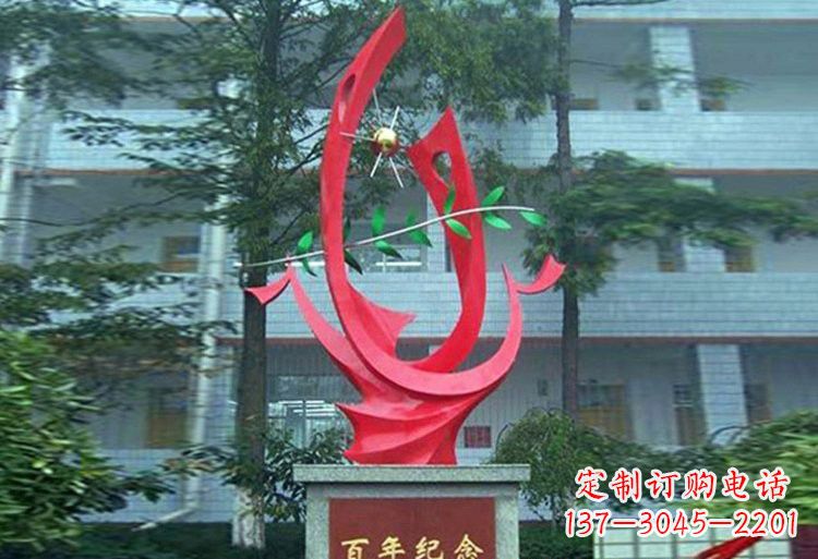 南通精美不锈钢凤凰雕塑