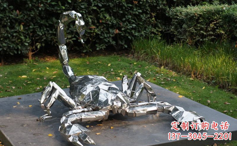 南通不锈钢蝎子雕塑