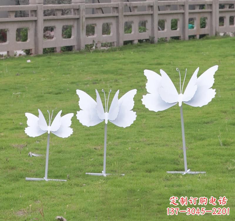 南通不锈钢艺术之美蝴蝶雕塑