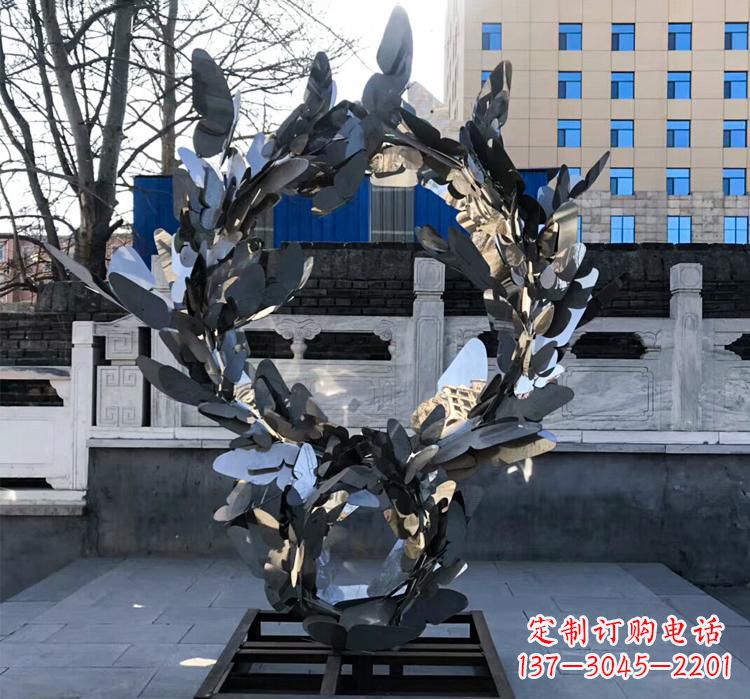 南通不锈钢蝴蝶之美——不锈钢艺术蝴蝶景观雕塑