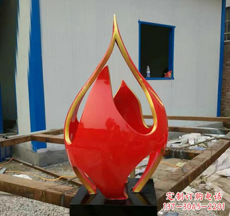 南通不锈钢艺术景观火龙果雕塑