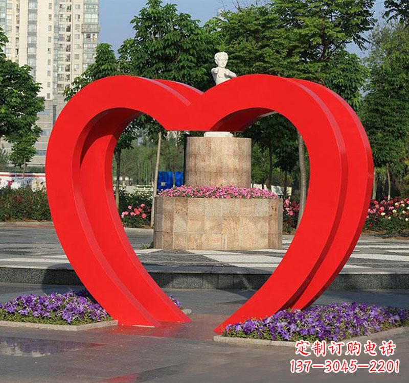 南通精美不锈钢拱门雕塑