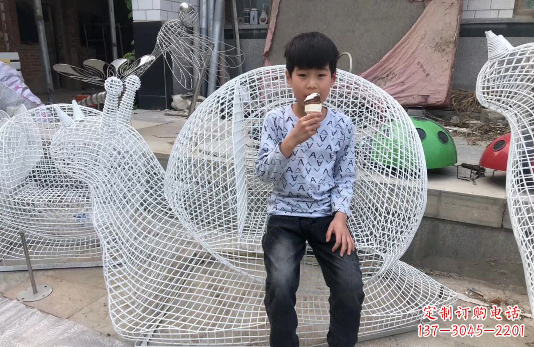 南通精美不锈钢蜗牛雕塑