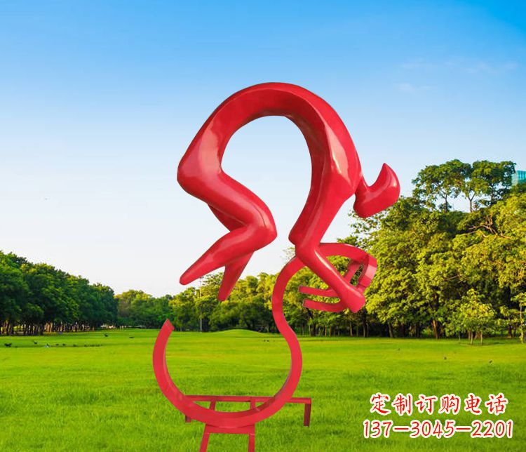 南通不锈钢自行车雕塑精致美观的园林装置