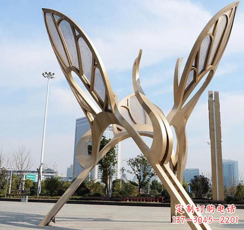 南通不锈钢园林仙鹤雕塑传承传统艺术精髓