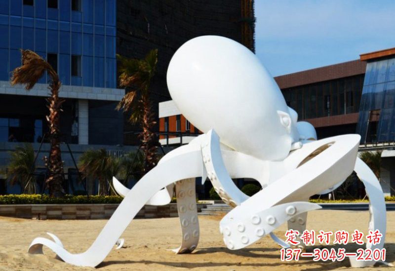 南通精美的不锈钢章鱼雕塑