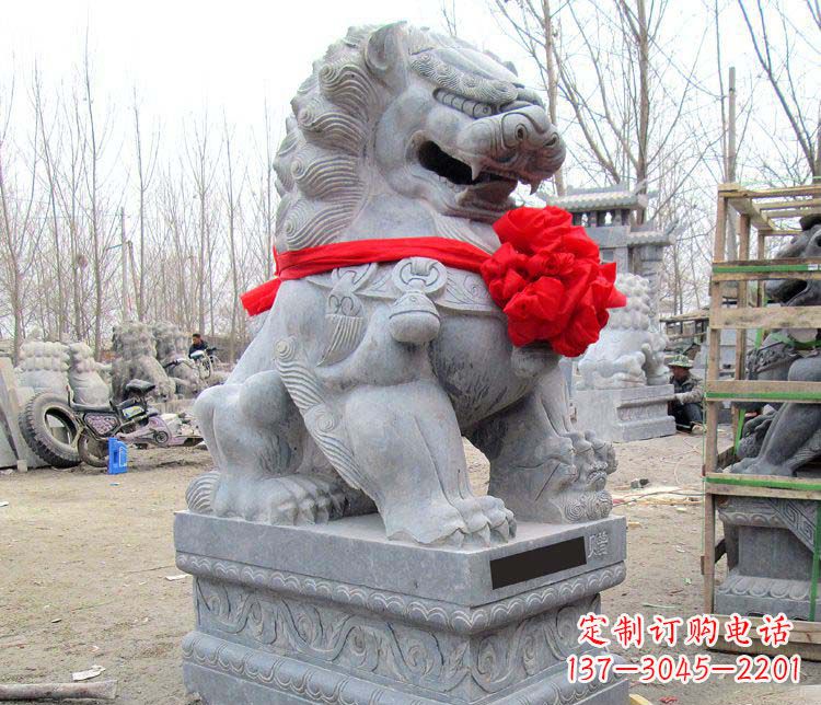 南通雄壮狮子石雕——欢迎来到宁波