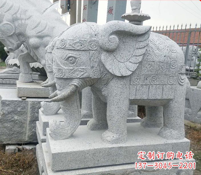 南通藏传佛教大象雕塑