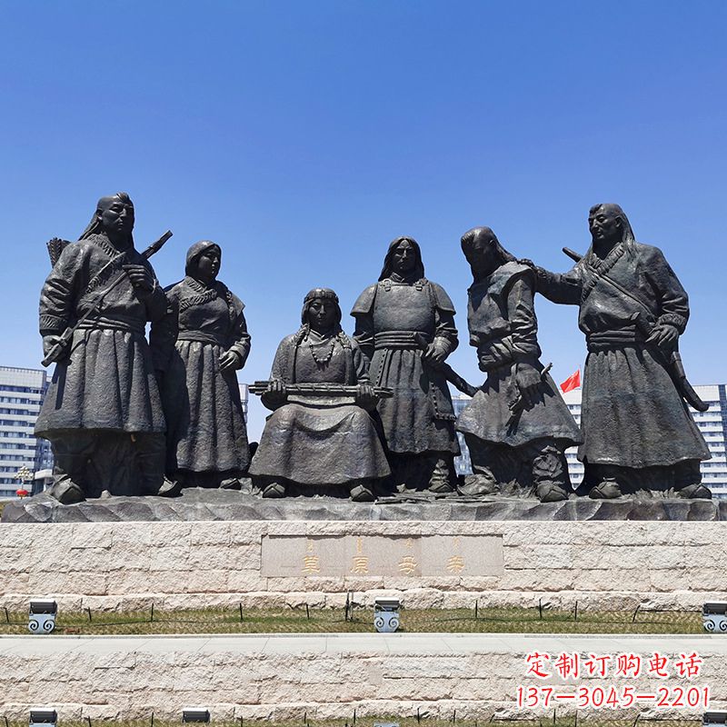南通草原母亲——传承爱的雕塑
