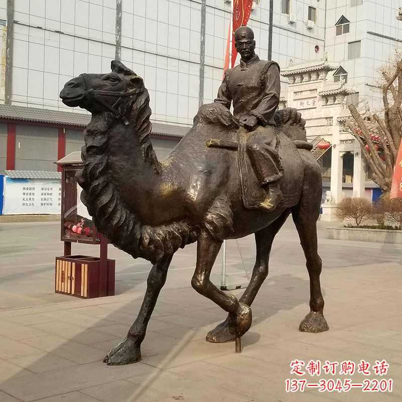 南通骆驼雕塑茶马古道上的精美艺术品