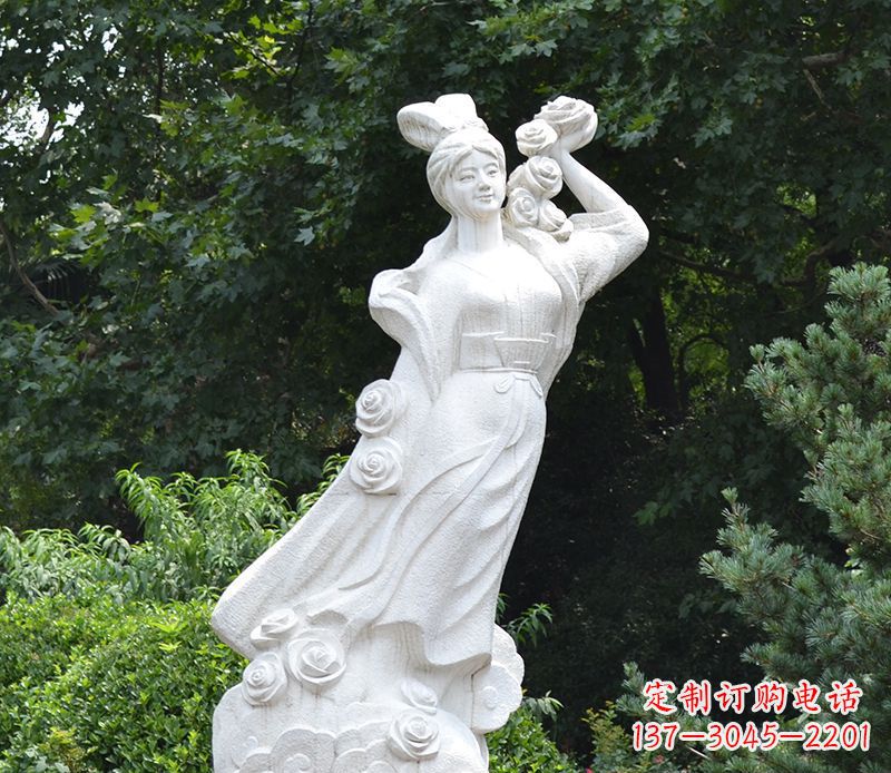 南通嫦娥奔月石雕绝美之作