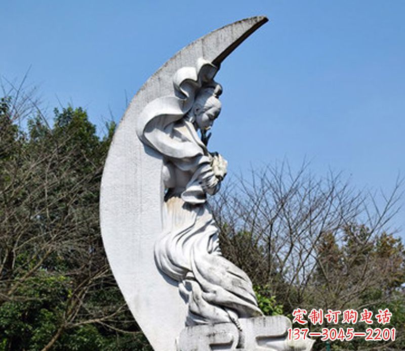 南通嫦娥奔月传承中国传统文化的雕塑之美