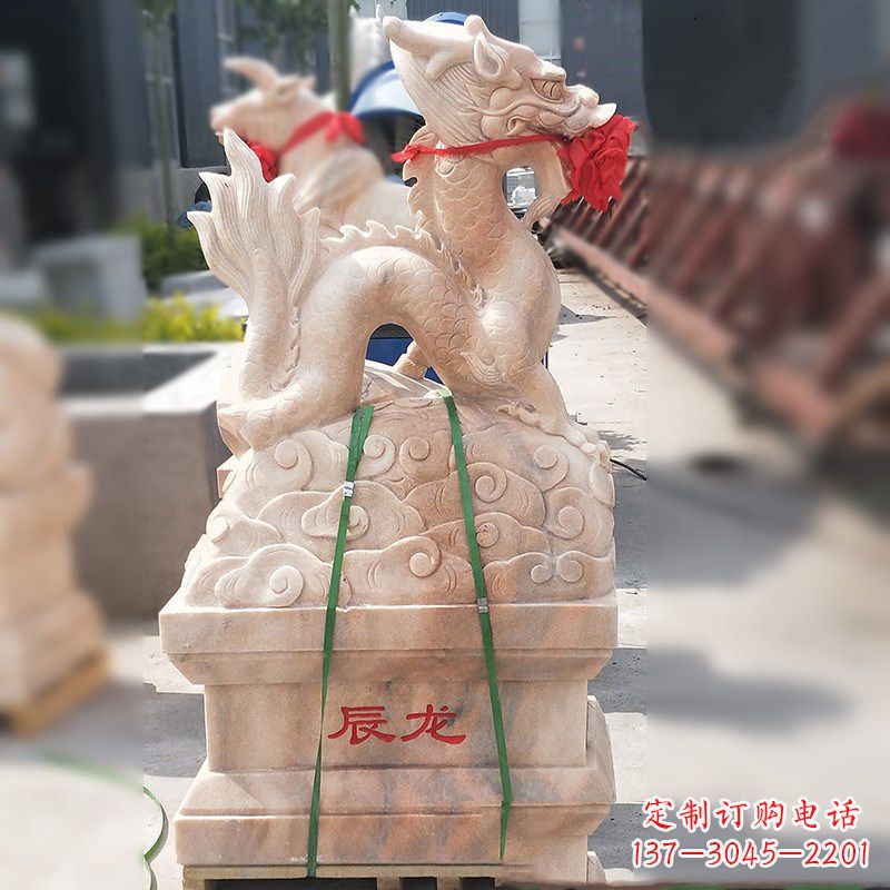 南通龙雕塑融合古典与现代