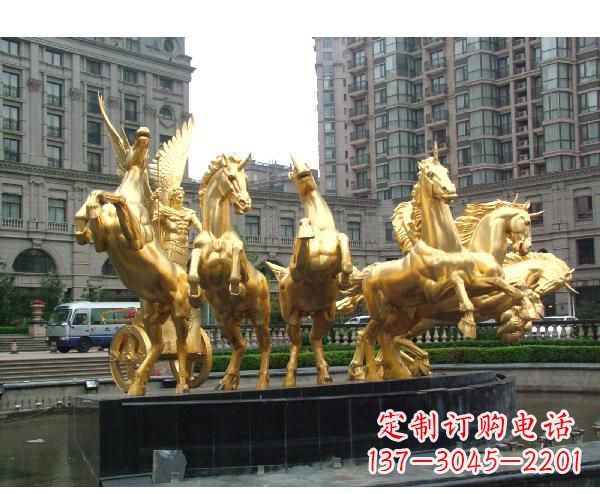 南通阿波罗的象征——青铜雕塑