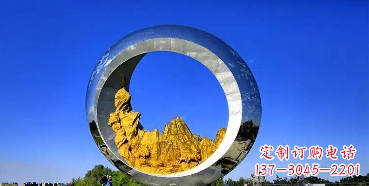 南通月亮雕塑——城市的美丽装饰