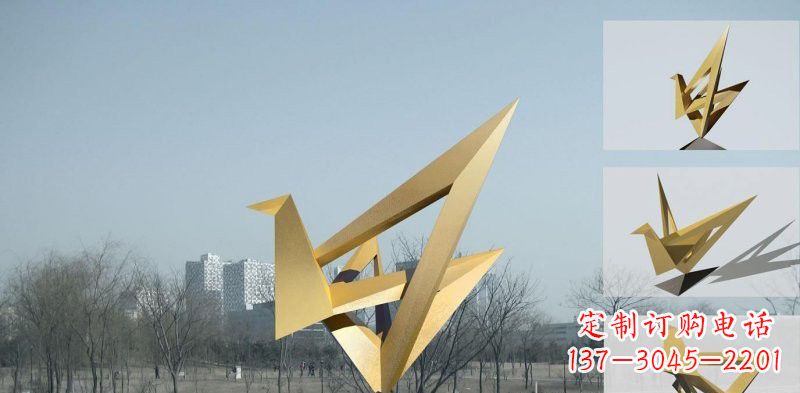南通丹顶鹤雕塑象征着城市的文化和精神