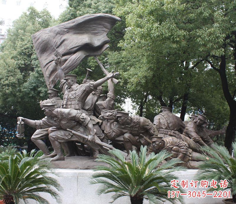 南通革命战士的荣耀——铜雕的艺术之美