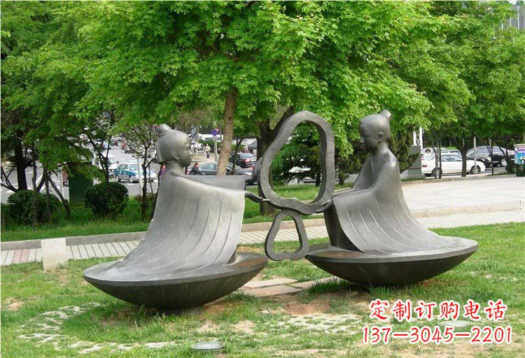 南通古代孔融雕塑之美