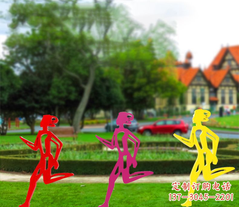 南通奔跑的女性雕塑