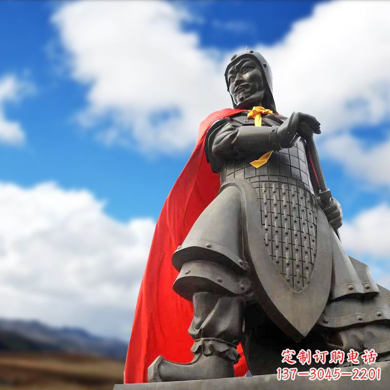 南通楚霸王项羽雕塑-景区景点历史名人古代帝王雕像