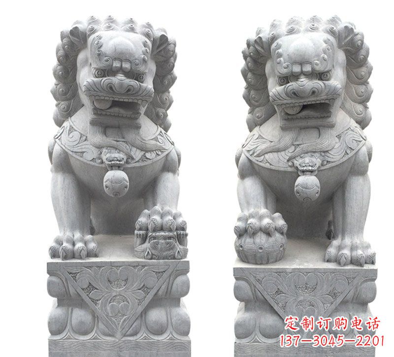 南通传统狮子石雕