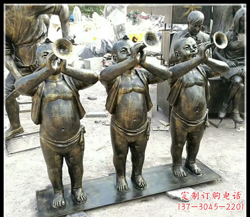 南通儿童雕塑弘扬传统文化