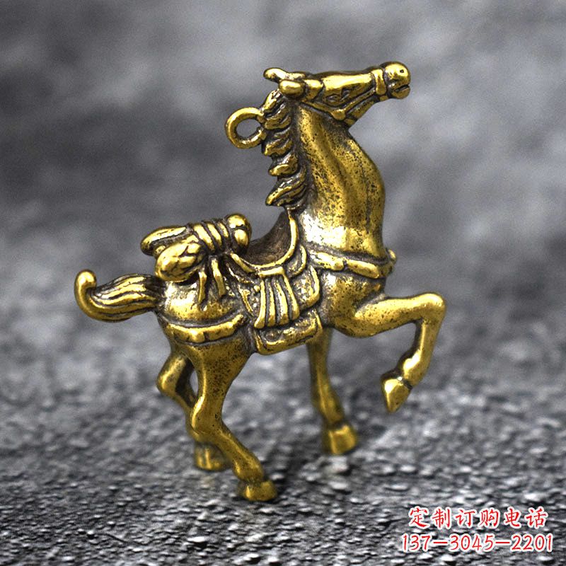 南通铜铸马儿雕塑艺术精品