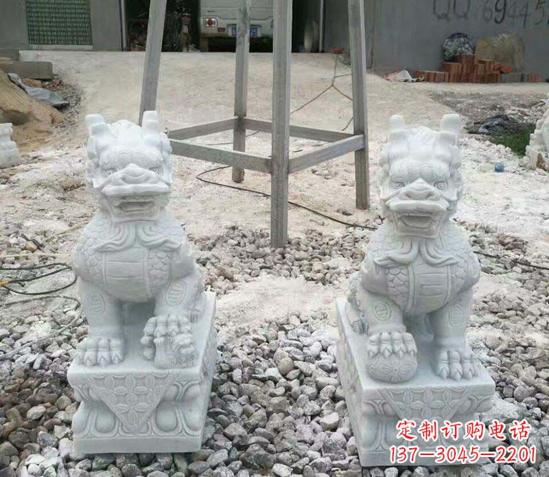南通麒麟门口镇宅招财石雕
