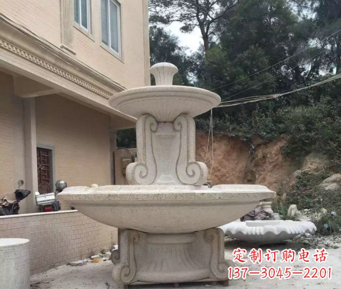 南通大理石大型喷泉雕塑精致美观又富有艺术气息