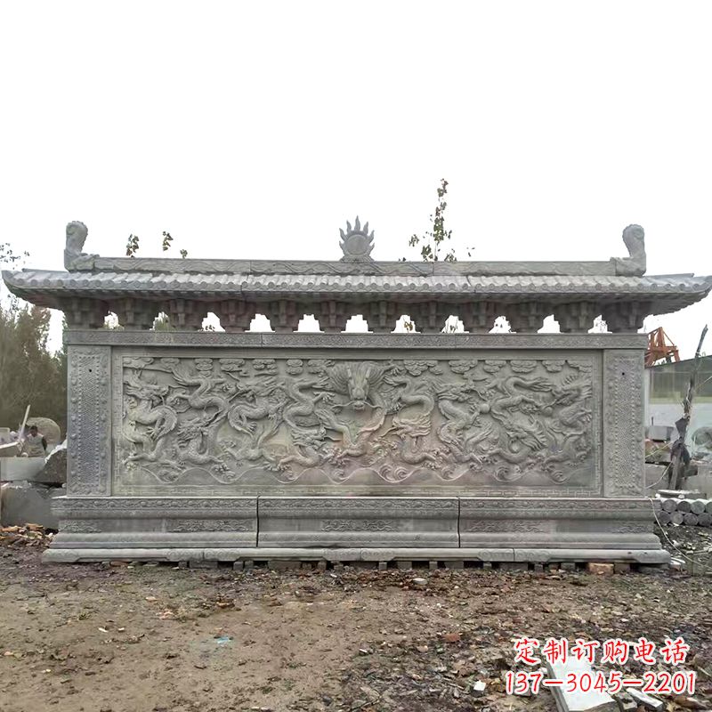 南通大理石影壁雕塑美丽的艺术精品