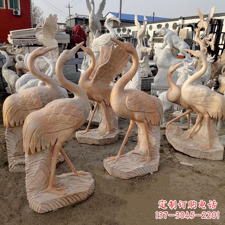 南通仙鹤雕塑艺术的经典之作