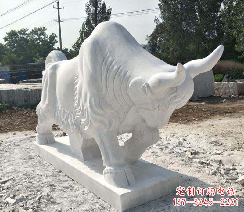 南通大理石动物雕塑美丽的艺术品