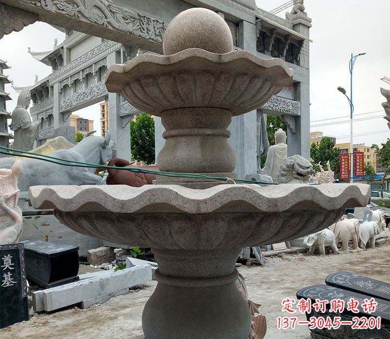 南通大理石多层喷泉石雕