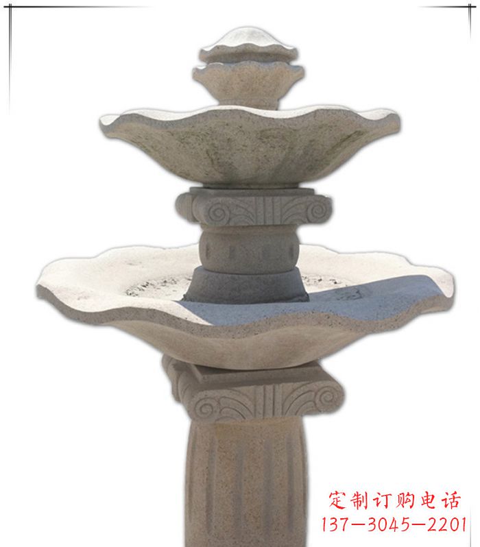 南通大理石多层喷泉石雕精美绝伦的艺术形式