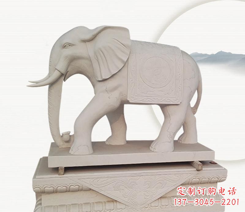南通大理石公园大象雕塑