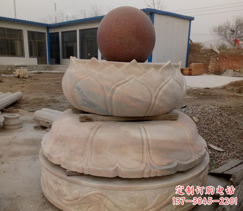 南通大理石风水球雕塑