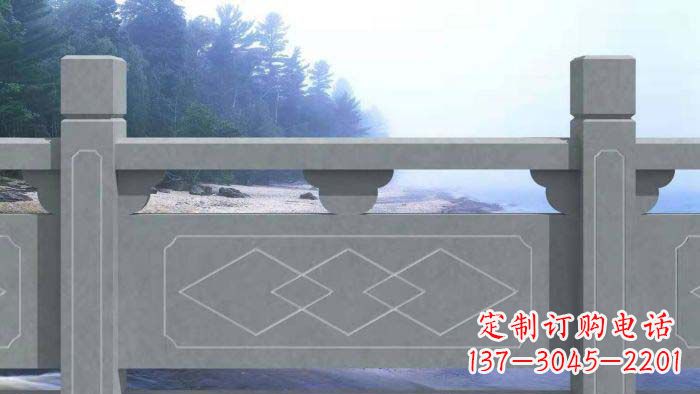 南通大理石护城河栏板石雕 (2)