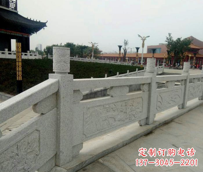 南通精美大理石栏板雕塑
