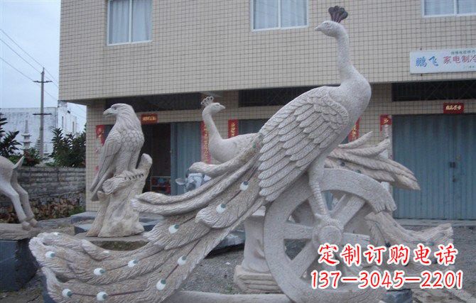 南通大理石孔雀石雕塑