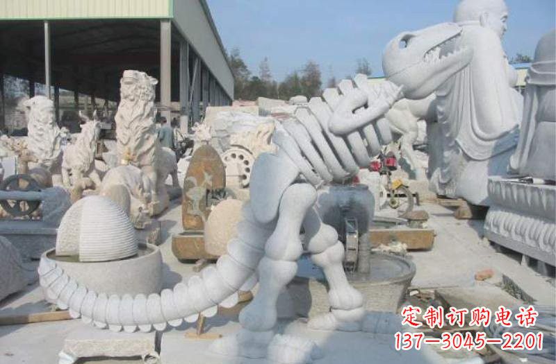 南通大理石恐龙石雕