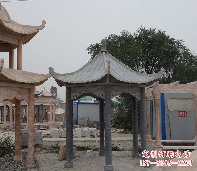 南通大理石凉亭精美石雕