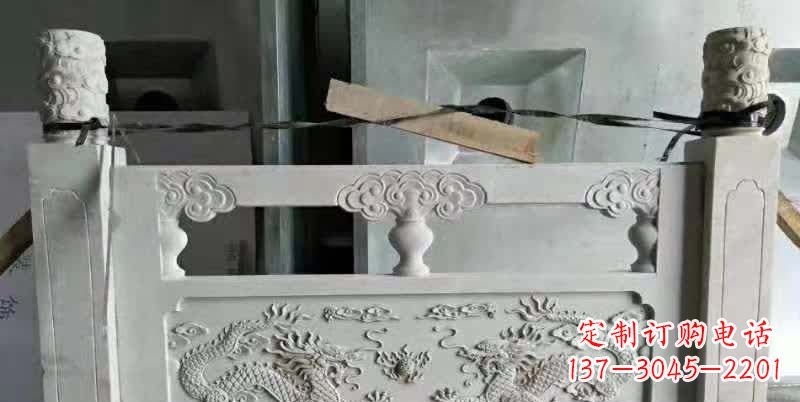 南通大理石龙浮雕栏板雕塑