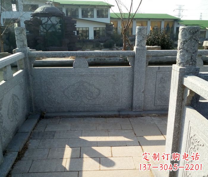 南通精美大理石栏板雕塑
