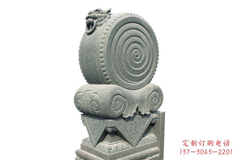 南通门墩招财石雕