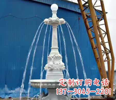 南通精致大理石喷泉雕塑